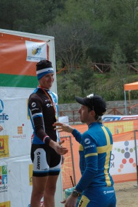 Emil taking the win in the TT.  "Oh Henk, what soft hands you have!"